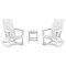 Flash Furniture 2 Modern White Adirondack Rockers & Side Table JJ-C14709-2-T14001-WH-GG - alternate 10